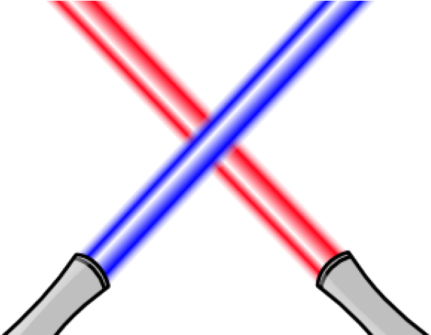 Laser Clipart Jedi Lightsaber - Star Wars Sword Png (640x480), Png Download
