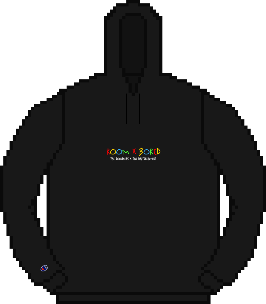 Room X Bored Hoodie - Sweatshirt (1250x1250), Png Download