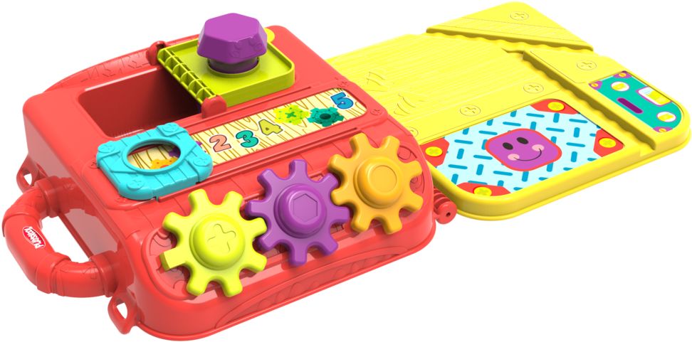 Toolbox Open - 610 - Baby Toys (1000x757), Png Download
