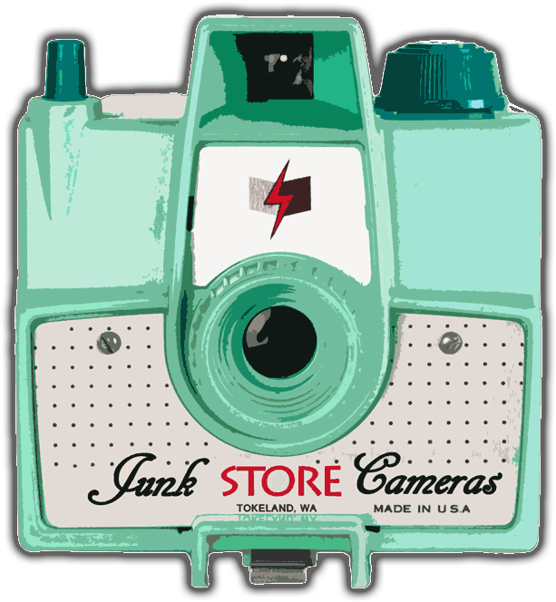Welcome To Junk Store Cameras - Machine (640x695), Png Download