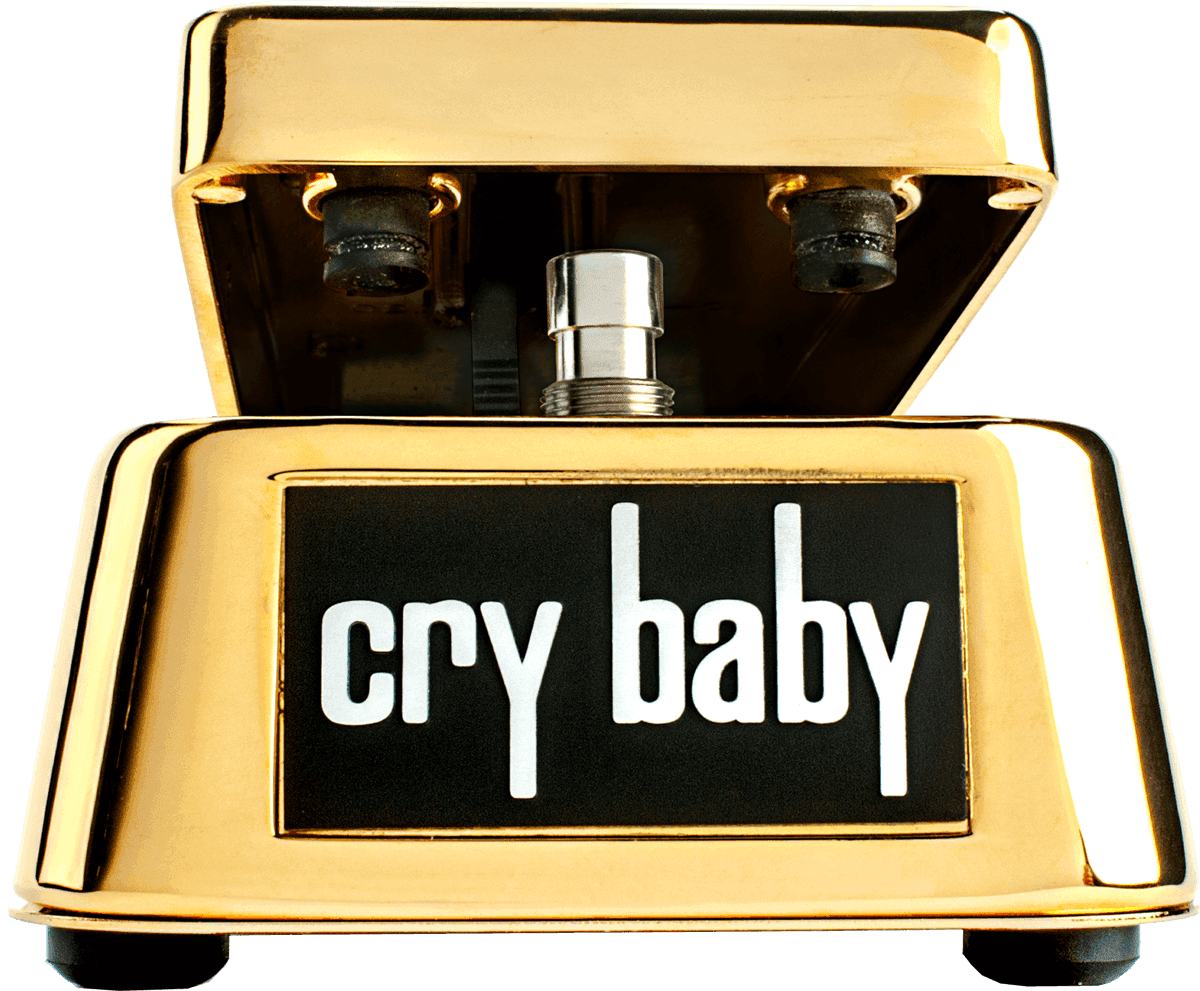 Dunlop Pedales D'effets Gcb95g-50th - Dunlop Cry Baby (1200x991), Png Download