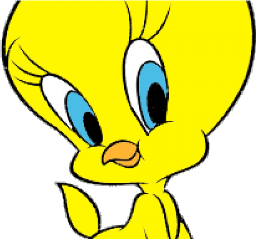 Dark Clipart Looney Tunes - Tweety Bird Vector (640x480), Png Download