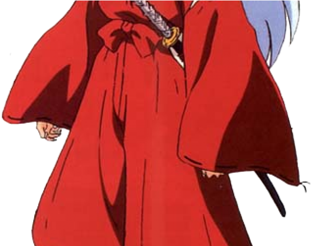 Inuyasha Clipart Anime - Anime Character Red Clothes (640x480), Png Download