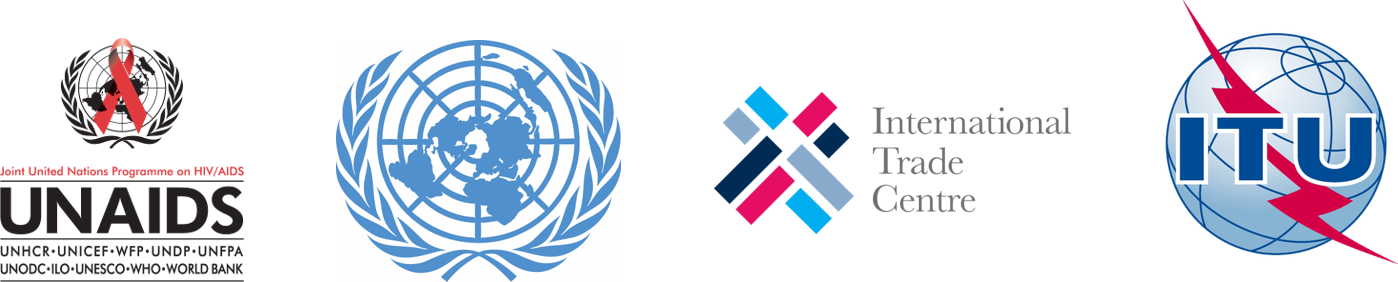 5 - United Nations Business Cards (1398x282), Png Download