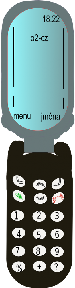 Mobile Phone,cell Phone,flip Phone,phone,electrical - Gadget (500x1000), Png Download