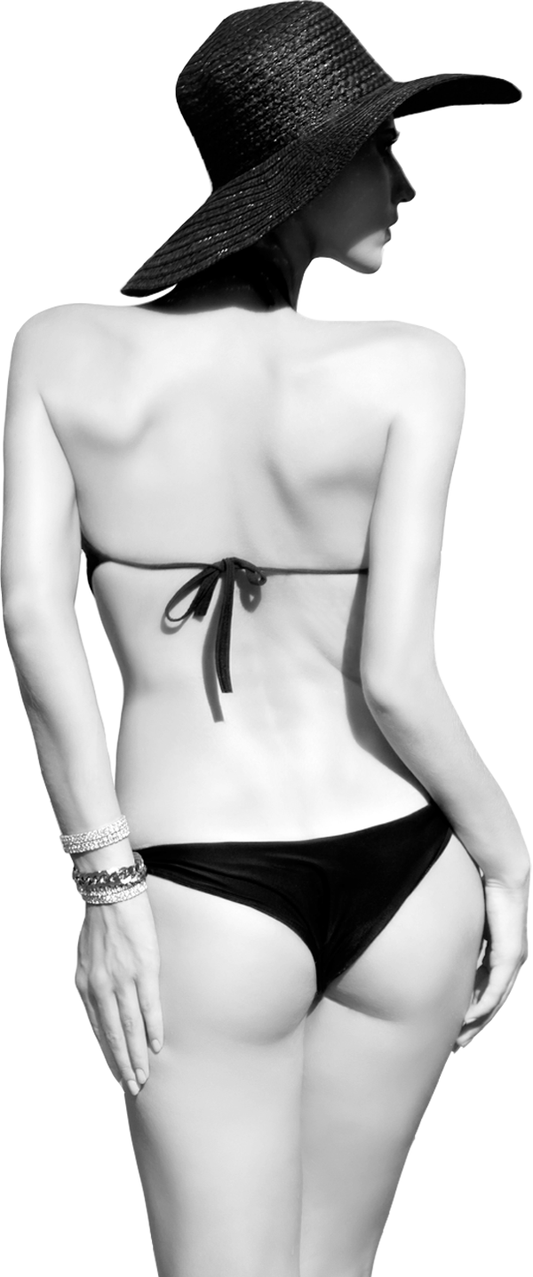 Girl-back - Cryolipolysis (600x1437), Png Download