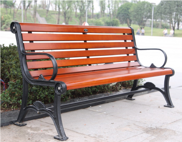 6' Park Bench - Bench (600x600), Png Download