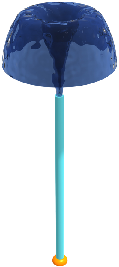 419 - 663 - - Lampshade (477x950), Png Download