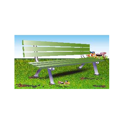 Park Bench Ae - Grass (740x493), Png Download