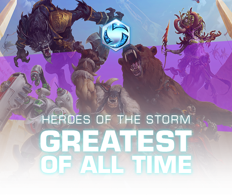 [hots] Top 5 Goat - Heroes Of The Storm (750x631), Png Download