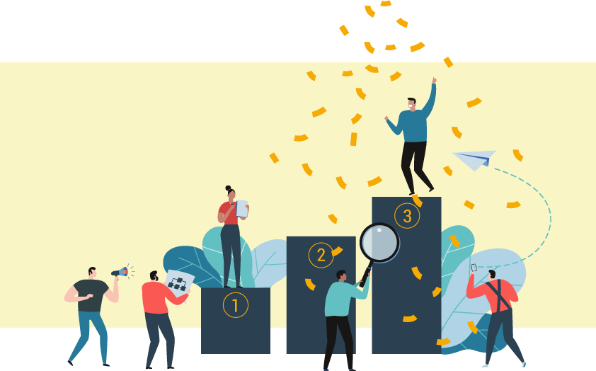 Three Steps To Working With Your Board To Advance Advocacy - Scaling Graphic (842x524), Png Download