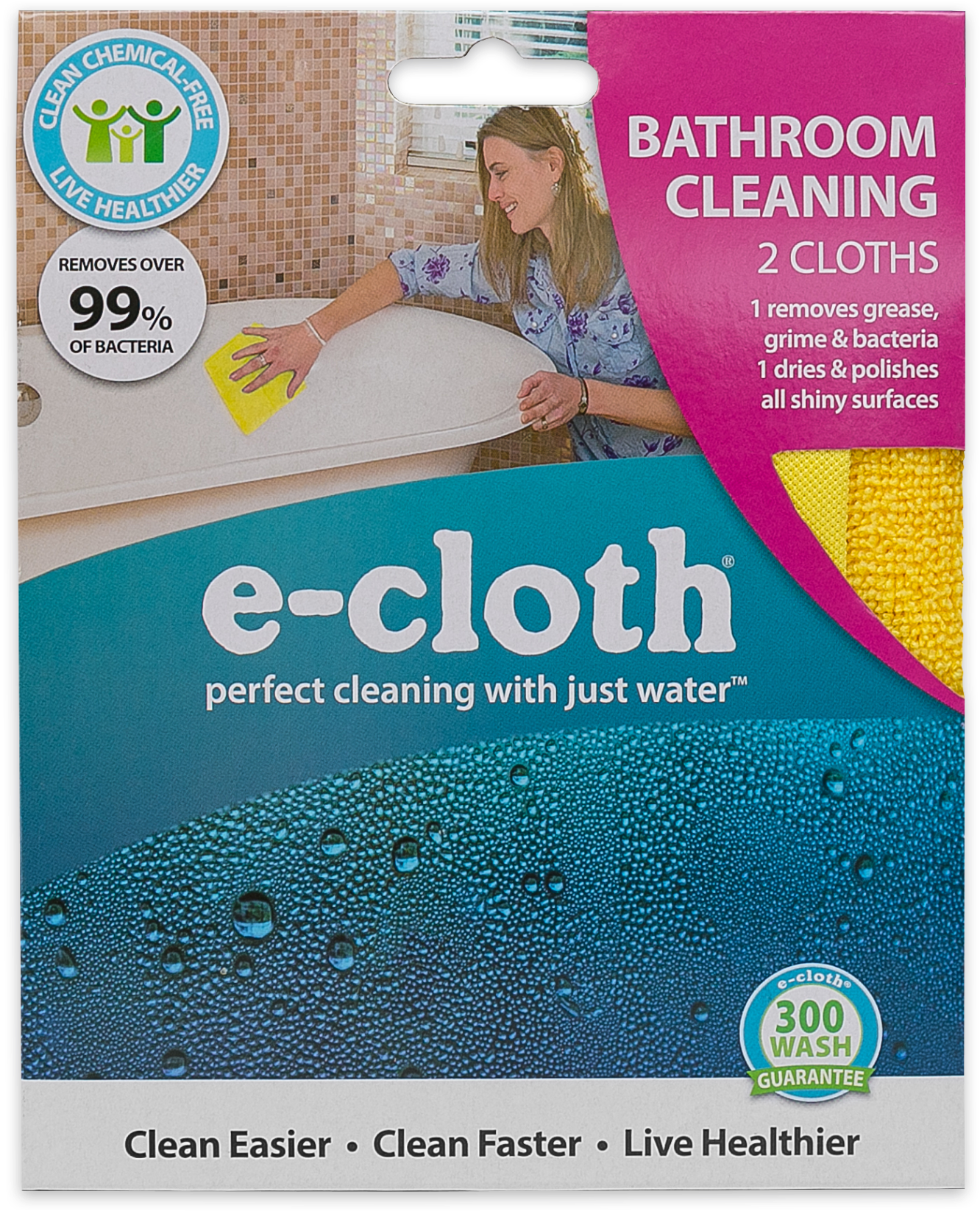 Bathroom Cleaning Pack - E Cloth Kitchen (2000x2000), Png Download