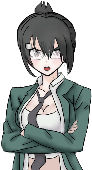 Fuckboikuwata Danganronpa Girls As Huniepop Girls More - Cartoon (500x693), Png Download