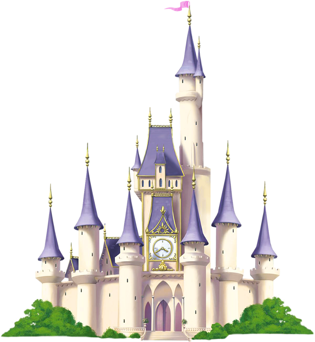 Disney Sticker - Castle Clipart Transparent Background (1024x1138), Png Download