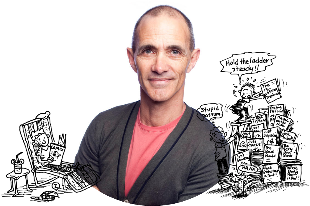 129954 Input Border 18 Jul 2018 - Andy Griffiths The Author (1092x701), Png Download