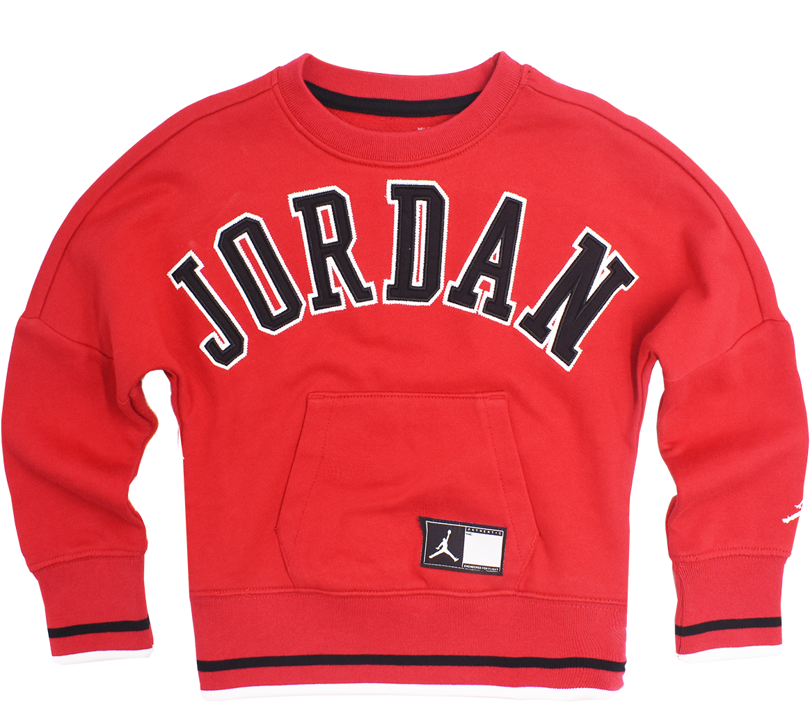 Jordan Boy's Classic Jordan Logo Pullover - Long-sleeved T-shirt (1024x1024), Png Download