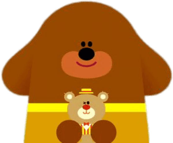 Free Png Download Duggee Holding Teddybear Clipart - Hey Duggee (850x479), Png Download