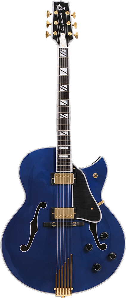 Heritage Guitar - Luna Electric Guitars (500x1000), Png Download