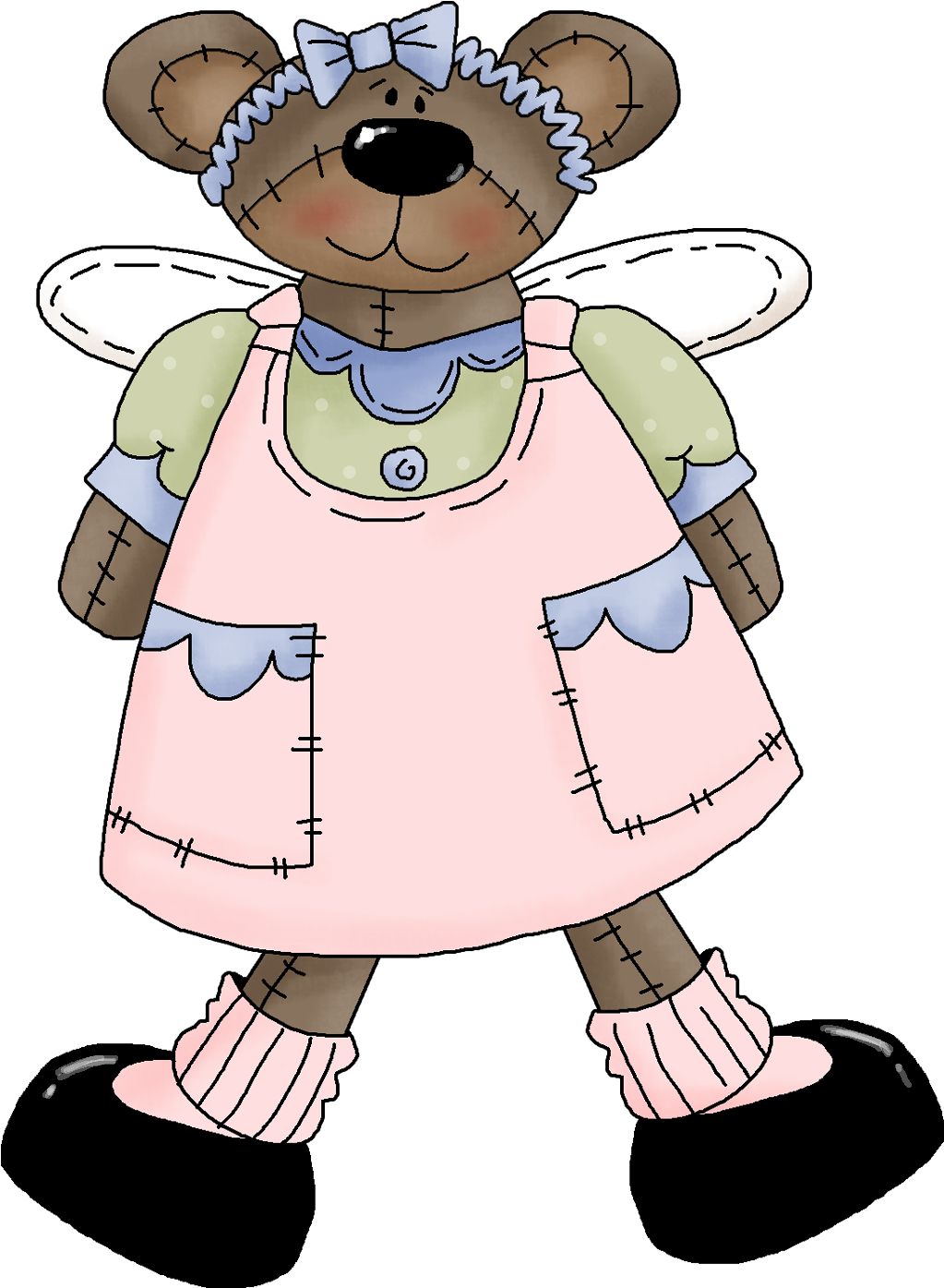 *✿**✿*alas*✿**✿* Bear Clipart, - Cartoon (1080x1451), Png Download