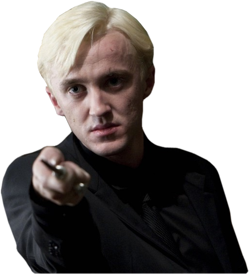 This - Draco Malfoy Harry Potter And The Deathly Hallows Part (546x579), Png Download