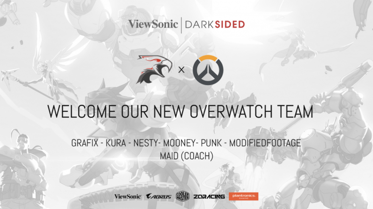 The New Viewsonic Darksided Overwatch Roster Will Be - Overwatch Series (768x432), Png Download