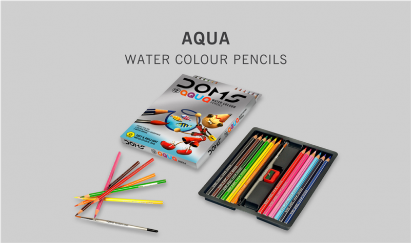 800 X 800 4 - Doms Aqua Water Colour Pens (800x800), Png Download