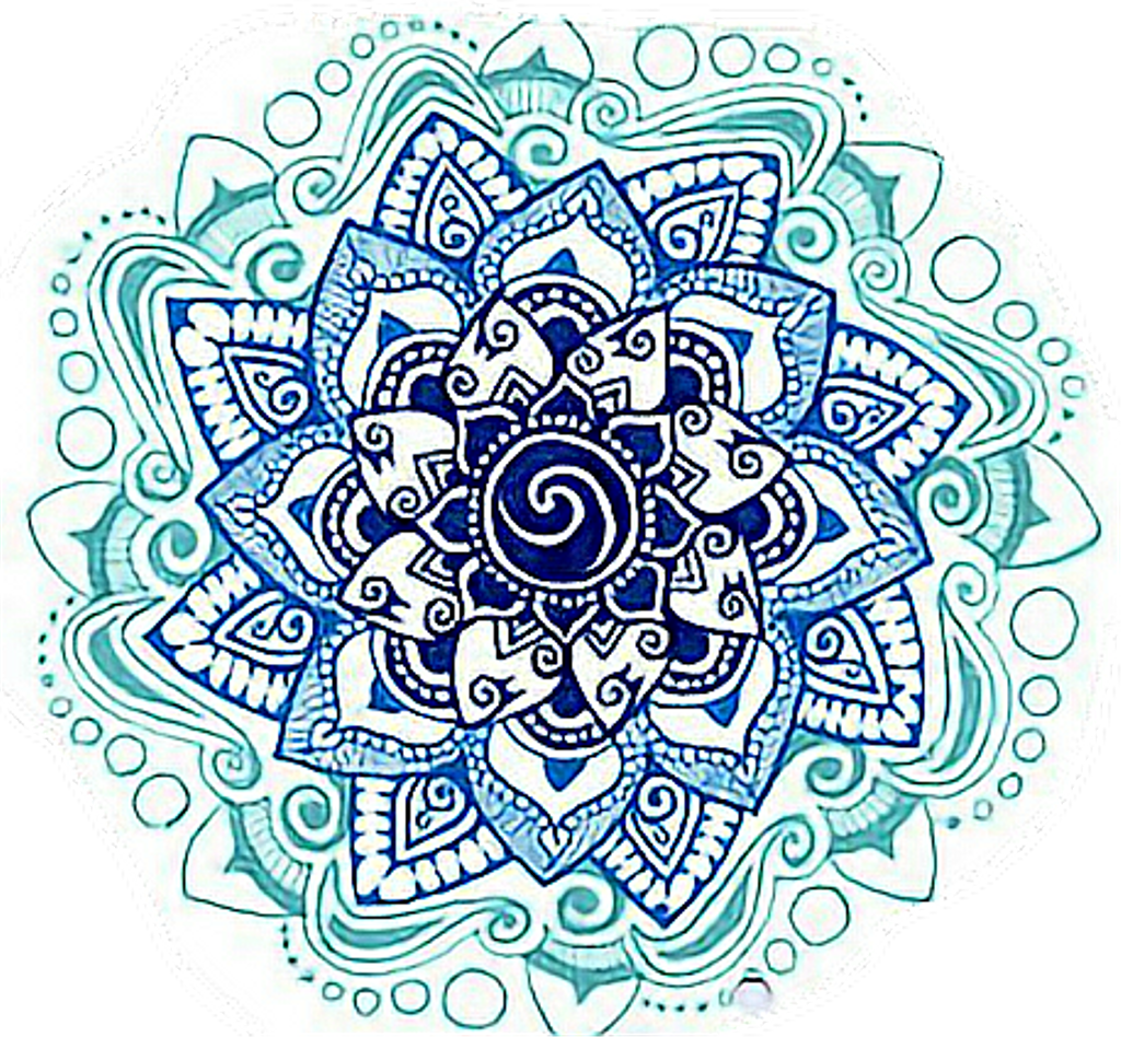 Mandala Sticker - Mandalas Budistas (1024x948), Png Download