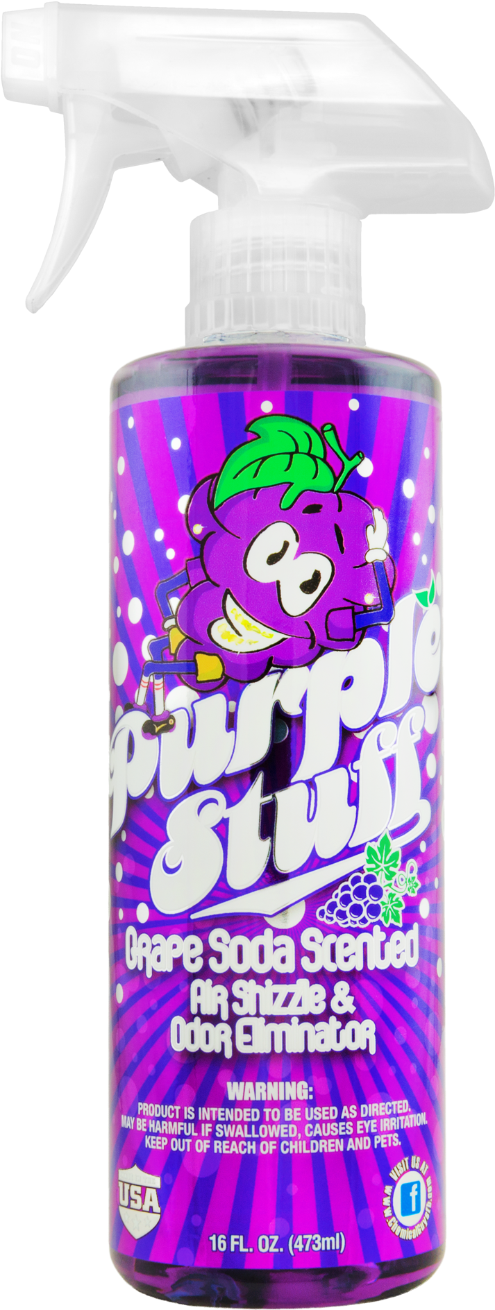 Chemical Guys Premium Air Freshener And Odor Eliminator (2000x2000), Png Download