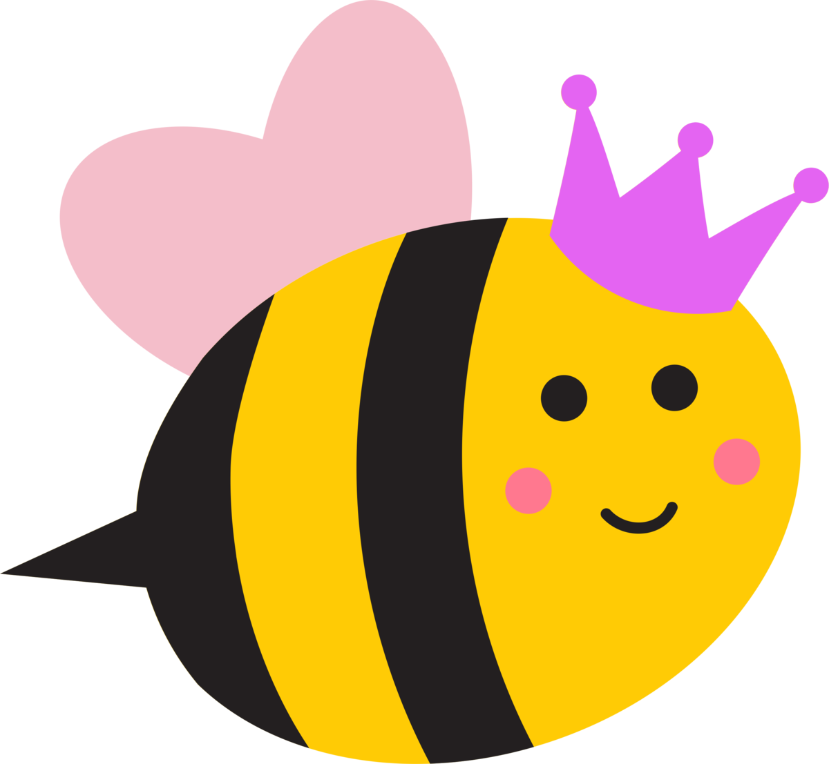 Girl And Boy Bee (1200x1107), Png Download
