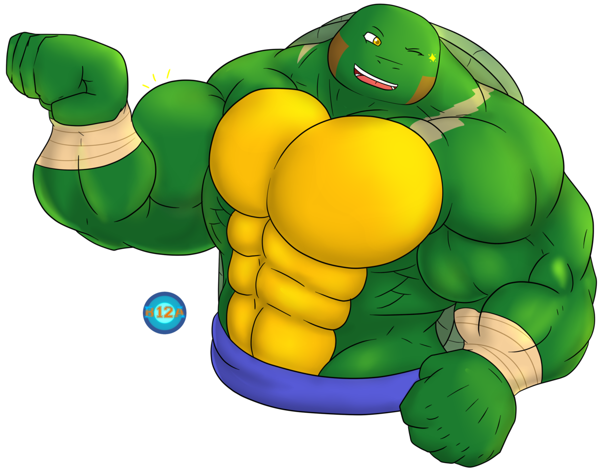 Aang Flexing - Tortoise (1280x1067), Png Download