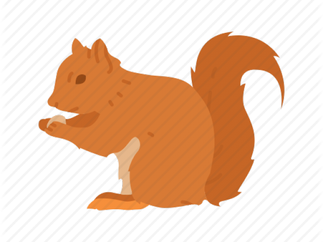Gray Squirrel Clipart Chipmunk - Illustration (640x480), Png Download