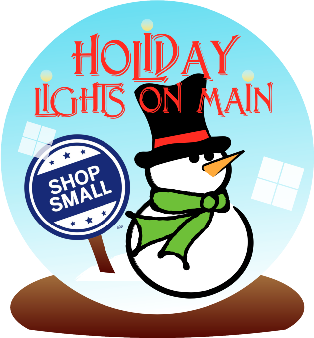 Holiday Lights On Main Street - El Cajon Holiday Lights On Main (660x720), Png Download