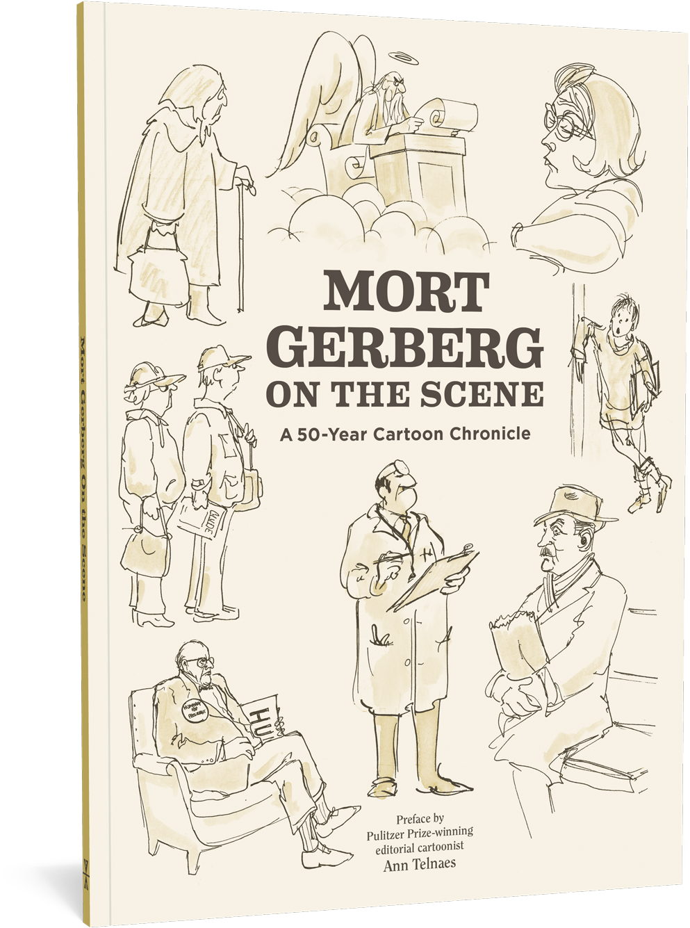 Mort Gerberg On The Scene (1032x1382), Png Download
