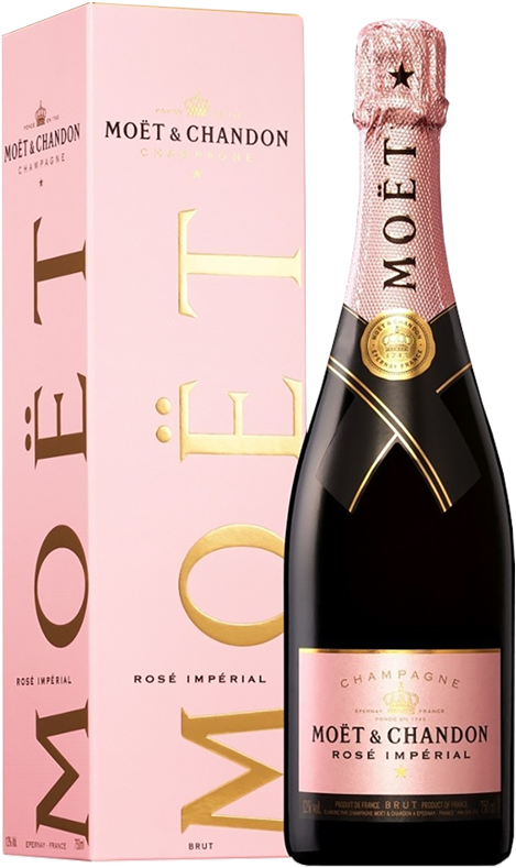 Moët & Chandon Rose Impérial Nv Gift Boxed (900x900), Png Download