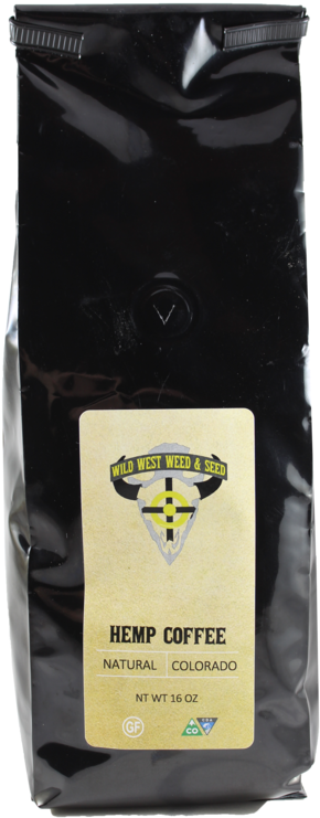 Cbd Product Hemp Coffee Full Spectrum Grain Shop Denver - Bag (580x870), Png Download