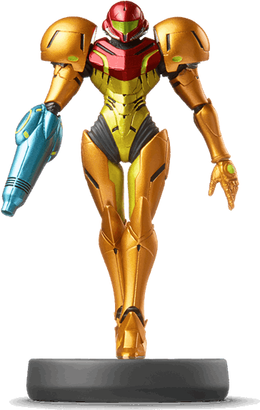 Nintendo Amiibo - Samus Amiibo (600x600), Png Download
