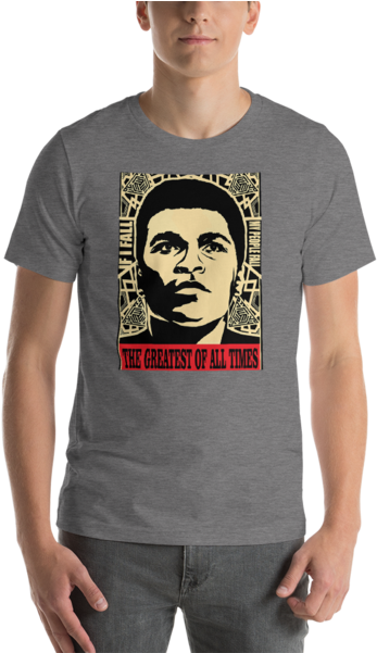Boxing Legend Muhammad Ali Unisex T-shirt - T-shirt (600x600), Png Download