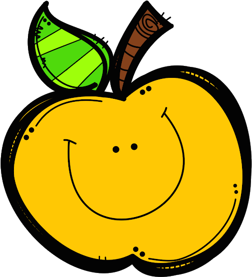School Clip Art Melonheadz Apple - School Apple Cliparts (567x620), Png Download
