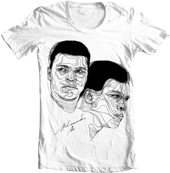 Muhammad Ali - - T Shirts Monster Energy (600x750), Png Download