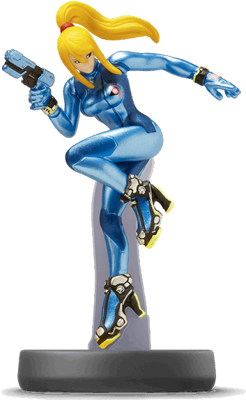 Nintendo Amiibo - Zero Suit Samus Amiibo (600x600), Png Download