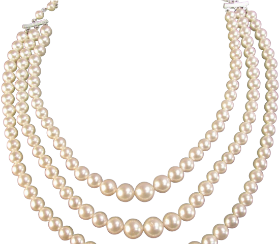 Necklace Clipart Pearl Strand - Necklace (640x480), Png Download