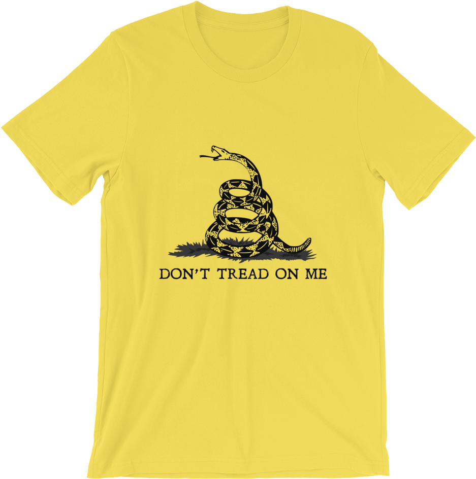 Don't Tread On Me Gadsden T-shirt - Make Faces With Parentheses (1000x1000), Png Download