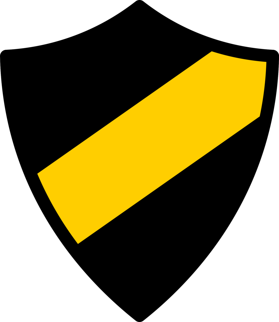 Emblem Icon Black-yellow - Emblem (889x1024), Png Download