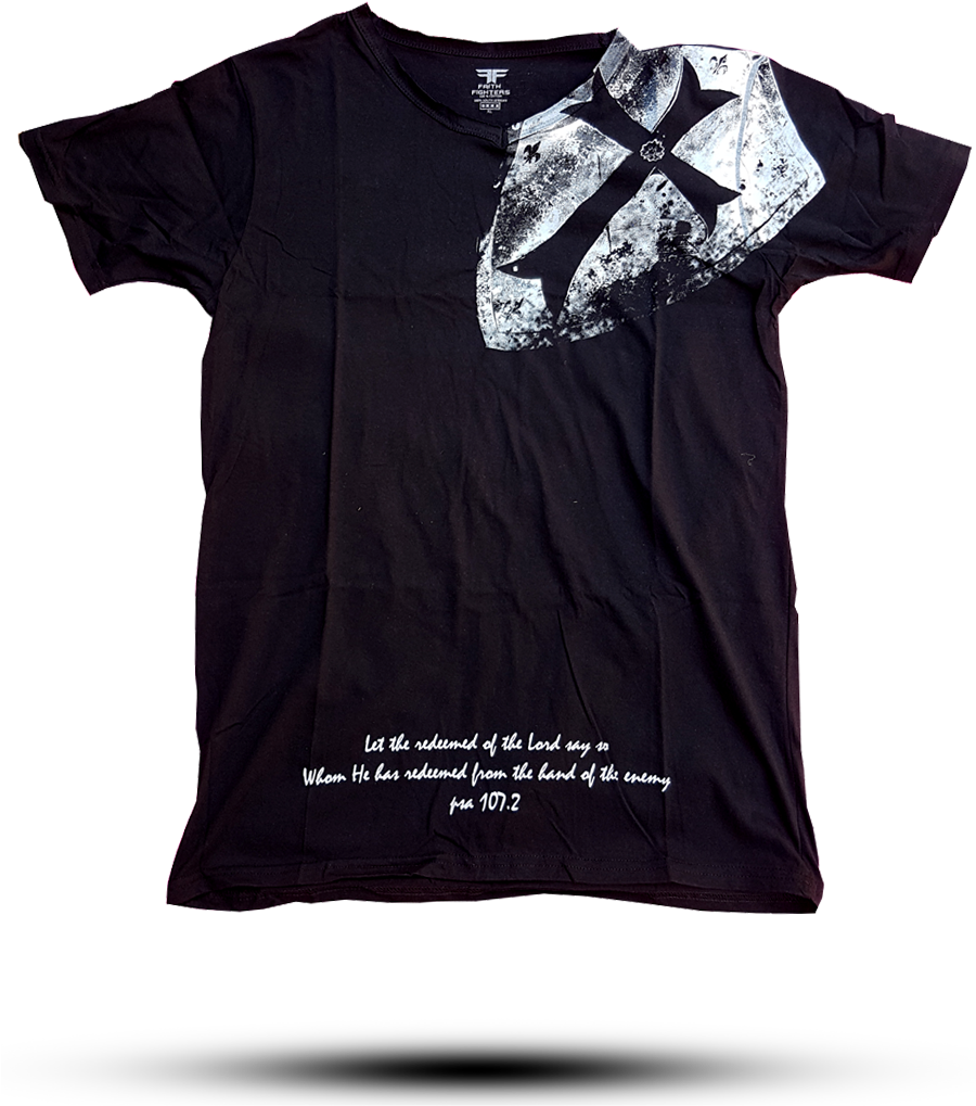 Faith Fighters Short Sleeve - Active Shirt (899x1119), Png Download