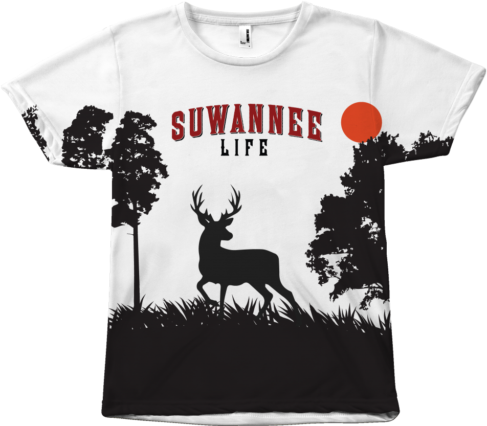 Alert Whitetail Deer Tshirt - Fundacja Firmy Rodzinne (1024x1024), Png Download