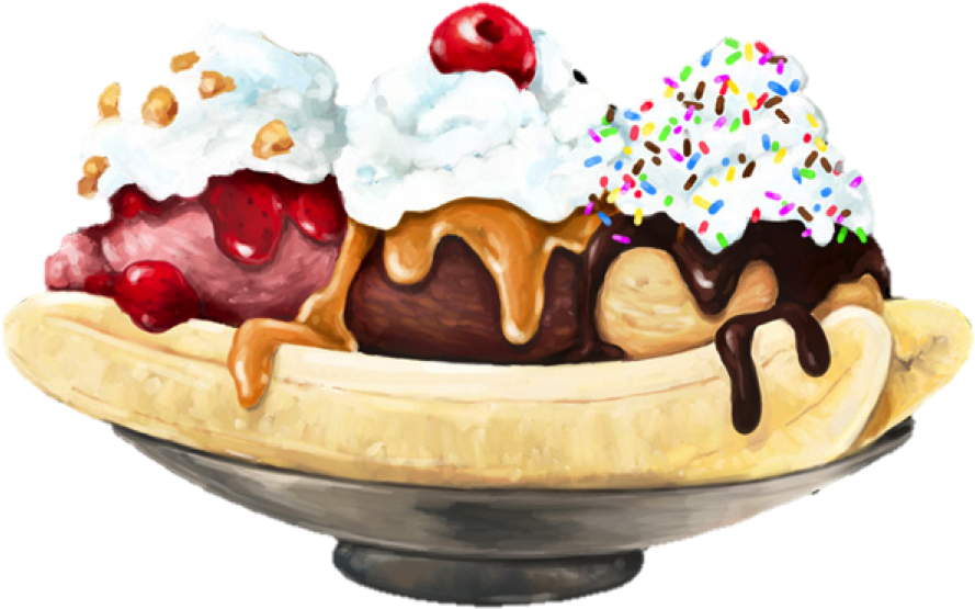 You Can Buy It From Any Nearby Shop Or From Super Markets - Banana Ice Cream Split (901x588), Png Download
