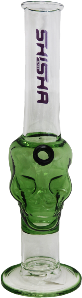 Skull Straight Waterpipe 25cm - Beer Bottle (1080x1080), Png Download