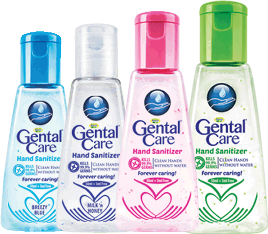 Gental Care Hand Sanitizer - Plastic Bottle (600x750), Png Download