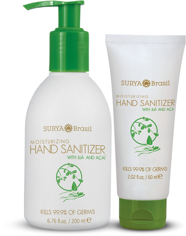 Surya Brasil Hand Sanitizer - Sunscreen (835x1080), Png Download
