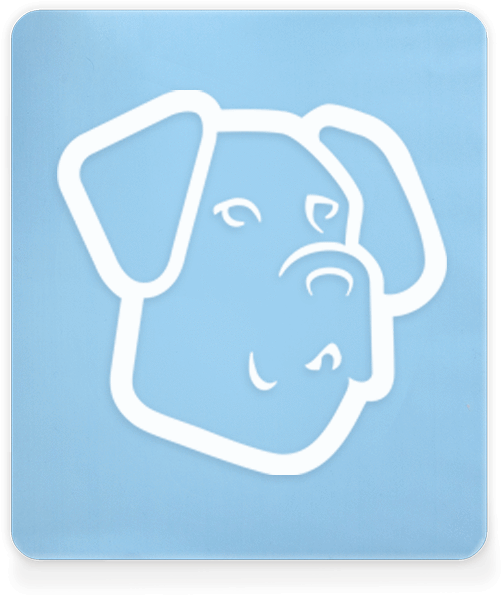 Product View Of Great Dane Dog Decal Sticker - Smile (1024x1024), Png Download